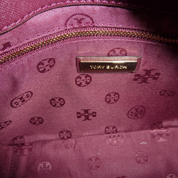 NEW Tory Burch Robinson Shiraz Saffiano Leather Square Mini Tote Crossbody Bag - Picture 8 of 12